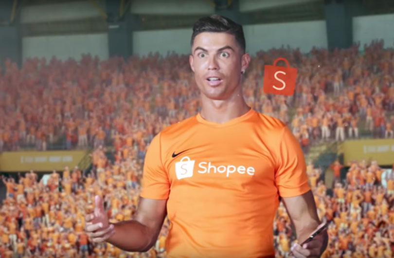 Shopee Ads Featuring Ronaldo