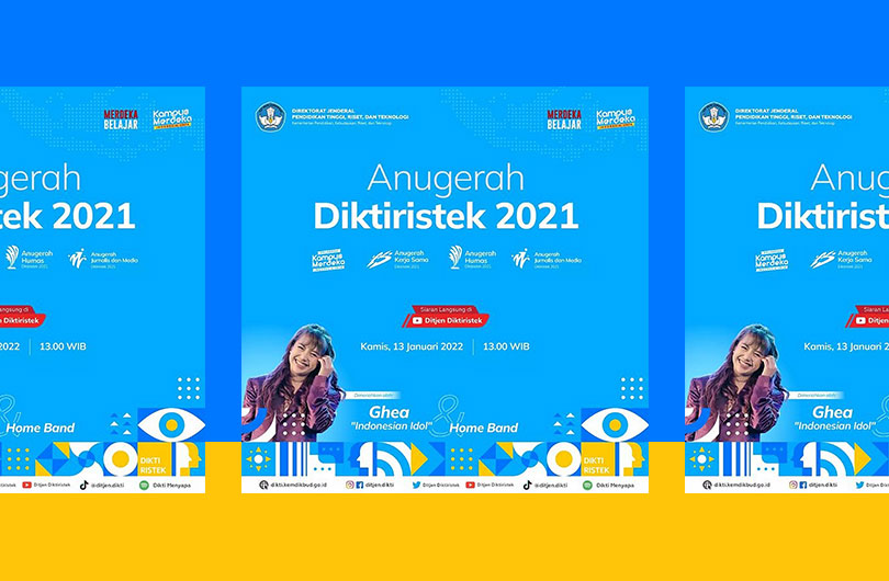 Banner Anugerah Diktiristek 2021