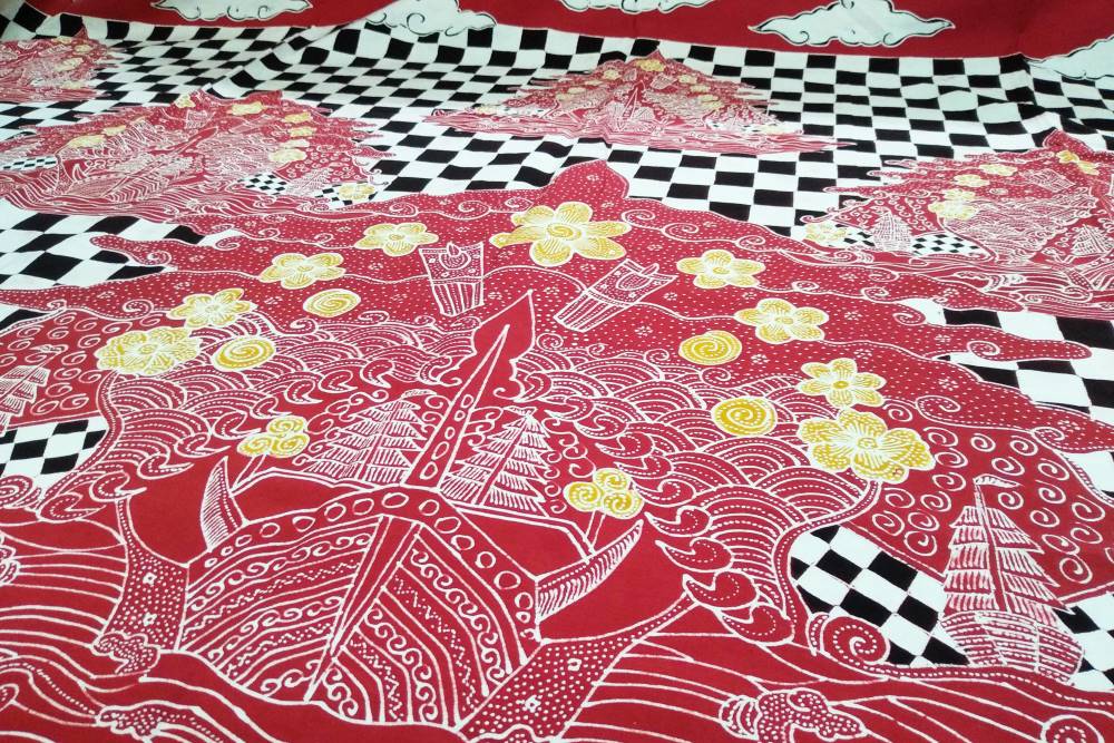 Batik Bujangga Manik Resona Saintek Maranatha