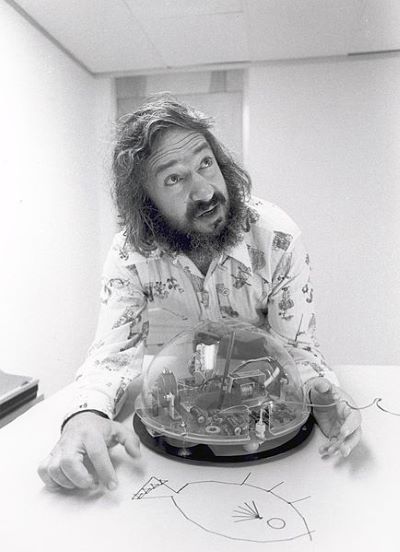 Seymour Papert and Turtle Robot