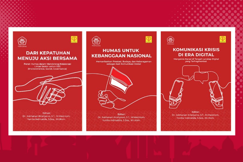 Perhumas Luncurkan Tiga Buku Seri Kolaborasi, Humas Maranatha Soroti Peran Perguruan Tinggi