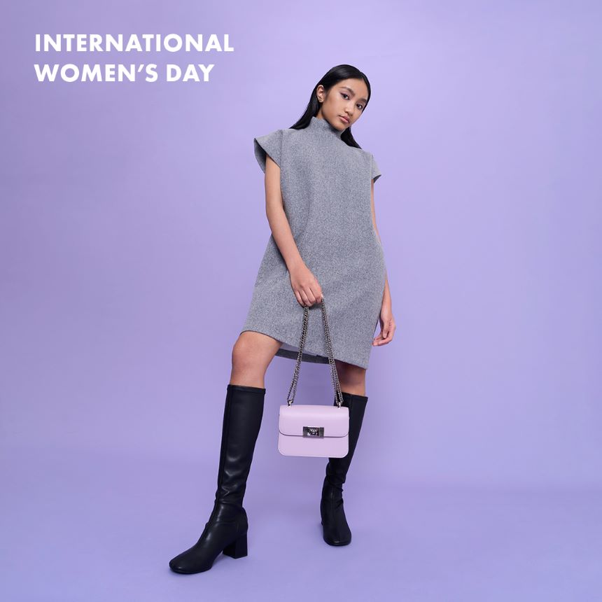 Zoe Gabriel with Charles & Keith Alia bag